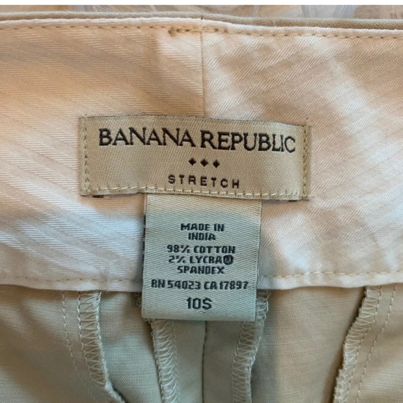 BANANA REPUBLIC Petite Khaki Dress Pants - Picture 3 of 3